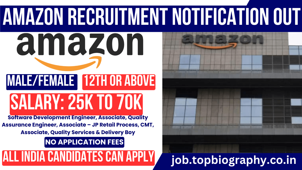 Amazon Recruitment 2024