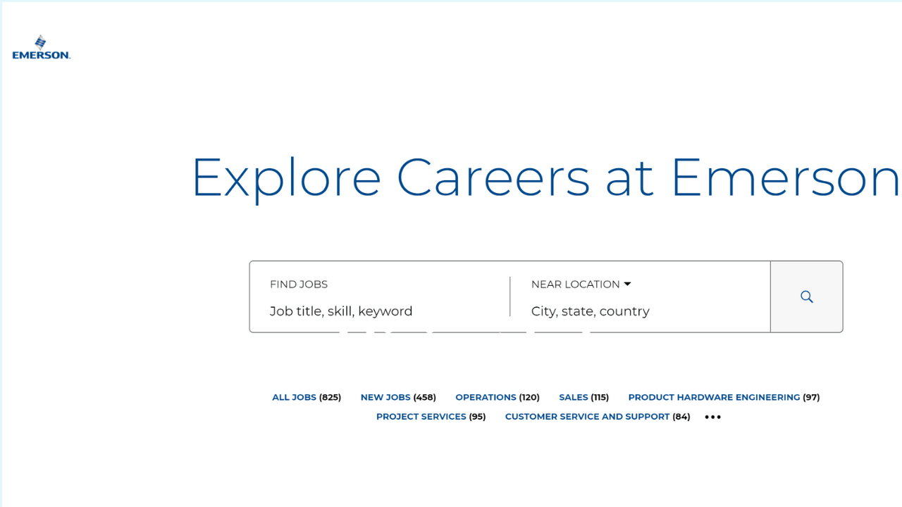 Emerson Graduate Trainee Engineer Off Campus Drive