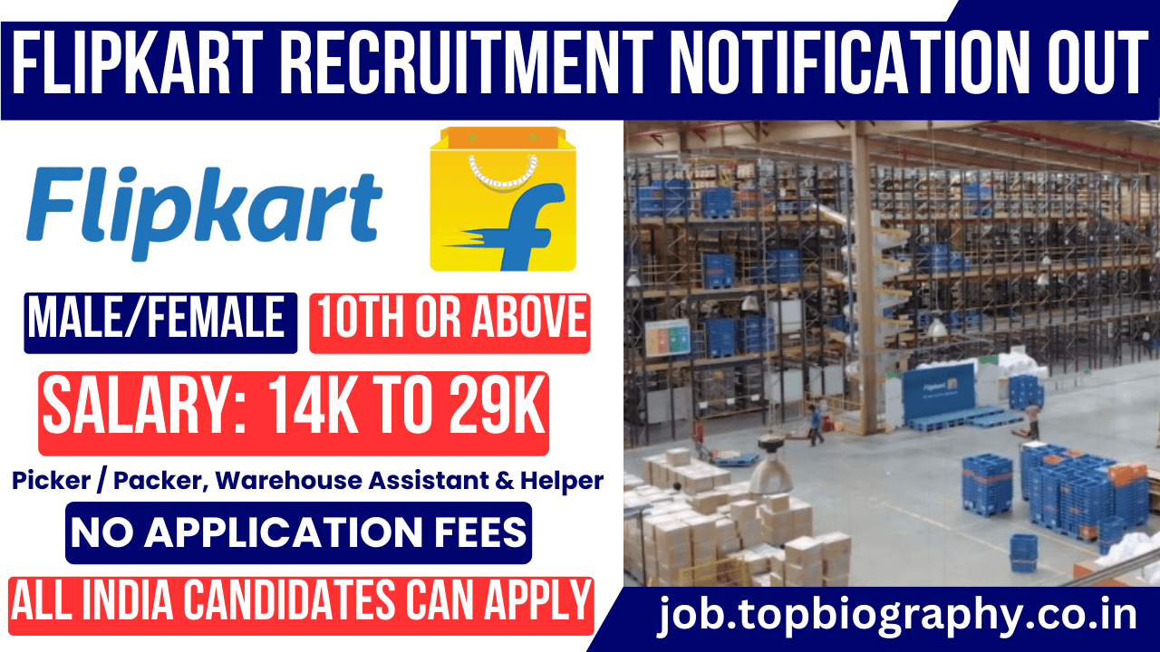 Flipkart Recruitment 2024