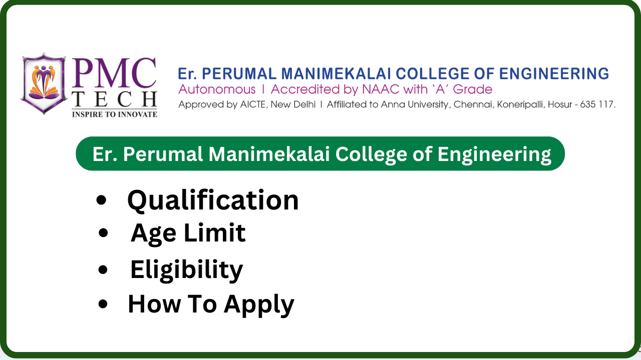 Er. Perumal Manimekalai College of Engineering